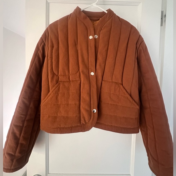 Kordal Studio Reversible Quilted Jacket in Clove - Picture 9 of 13